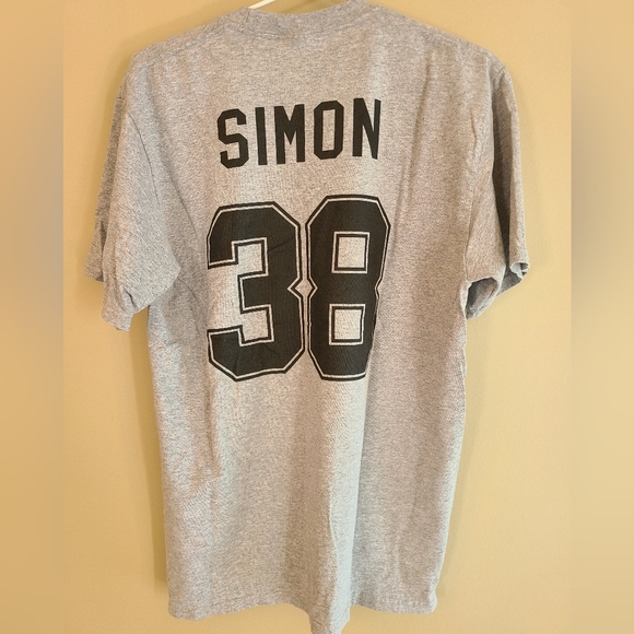 Jason Simon autographed NHL Alumni Tee shirt Men's large EUC - Picture 2 of 4
